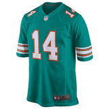 Men's Miami Dolphins Jarvis Landry Aqua Alternate Game Jersey