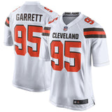 Men's Cleveland Browns Myles Garrett White Game Jersey