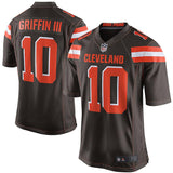 Men's Cleveland Browns Robert Griffin III Brown Game Jersey