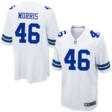 Men's Dallas Cowboys Morris Claiborne White Game Jersey