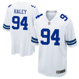 Men's Dallas Cowboys Charles Haley White Legends Jersey