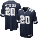 Men's Dallas Cowboys Darren McFadden Navy Game Jersey