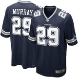 Men's Dallas Cowboys DeMarco Murray Navy Blue Team Color Game Jersey