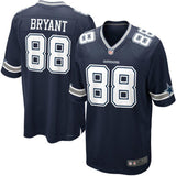 Men's Dallas Cowboys Dez Bryant Navy Blue Team Color Game Jersey