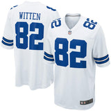 Men's Dallas Cowboys Jason Witten Nike White Game Jersey