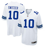 Men's Dallas Cowboys Ryan Switzer White Game Jersey