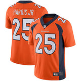 Men's Denver Broncos Chris Harris Jr  Orange Vapor Untouchable Limited Jersey