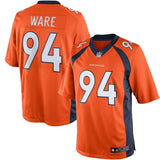 Men's Denver Broncos DeMarcus Ware  Orange Limited Jersey