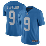 Men's Detroit Lions Matthew Stafford  Blue 2017 Throwback Vapor Untouchable Limited Player Jersey