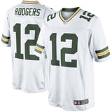 Men's Green Bay Packers Aaron Rodgers White Limited Jersey