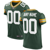 Men's Green Bay Packers Green Classic Custom Elite Jersey