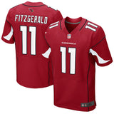 Mens Arizona Cardinals Larry Fitzgerald Cardinal Elite Jersey