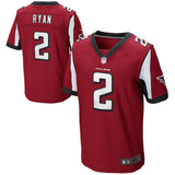 Mens Atlanta Falcons Matt Ryan Red Elite Jersey
