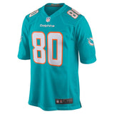 Men's Miami Dolphins Danny Amendola  Aqua New 2018 Game Jersey