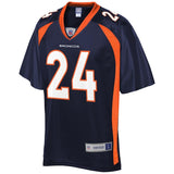 Men's Denver Broncos Champ Bailey NFL Pro Line Navy Retired Player Jersey
