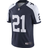 Men's Dallas Cowboys Ezekiel Elliott  Navy Alternate Vapor Untouchable Limited Player Jersey