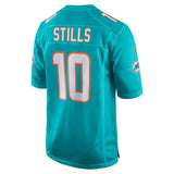 Men's Miami Dolphins Kenny Stills Aqua New 2018 Game Jersey