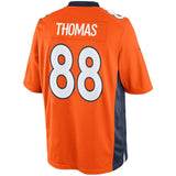Men's Denver Broncos Demaryius Thomas Orange Team Color Limited Jersey