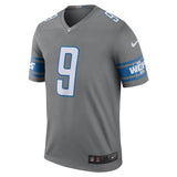 Men's Detroit Lions Matthew Stafford Steel 2017 Color Rush Legend Jersey