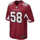 Mens Arizona Cardinals Daryl Washington Cardinal Game Jersey