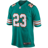 Men's Miami Dolphins Jay Ajayi Aqua Throwback Game Jersey