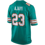 Men's Miami Dolphins Jay Ajayi Aqua Throwback Game Jersey