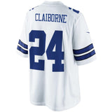 Men's Dallas Cowboys Morris Claiborne White Limited Jersey