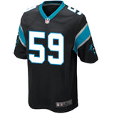 Mens Carolina Panthers Luke Kuechly Nike Black Team Game Jersey