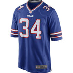 Mens Buffalo Bills Thurman Thomas Royal Blue Retired Player Game Jersey