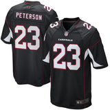 Men's Arizona Cardinals Adrian Peterson Black Game Jersey