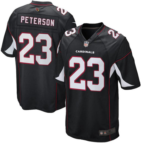Men's Arizona Cardinals Adrian Peterson Black Game Jersey