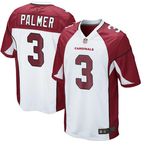 Men's Arizona Cardinals Carson Palmer White Game Jersey