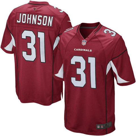 Men's Arizona Cardinals David Johnson Cardinal Game Jersey