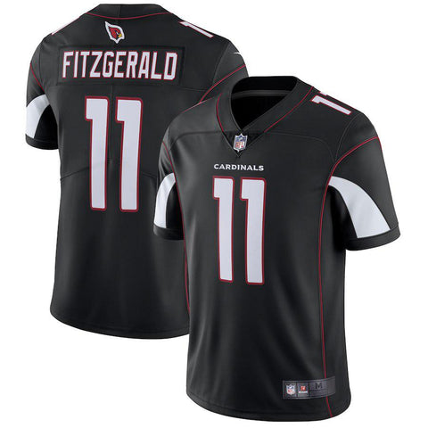 Men's Arizona Cardinals Larry Fitzgerald Black Vapor Untouchable Limited Player Jersey