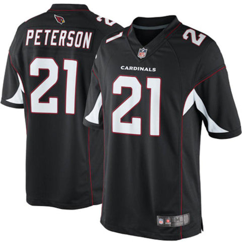 Men's Arizona Cardinals Patrick Peterson Black Vapor Untouchable Color Rush Limited Player Jersey