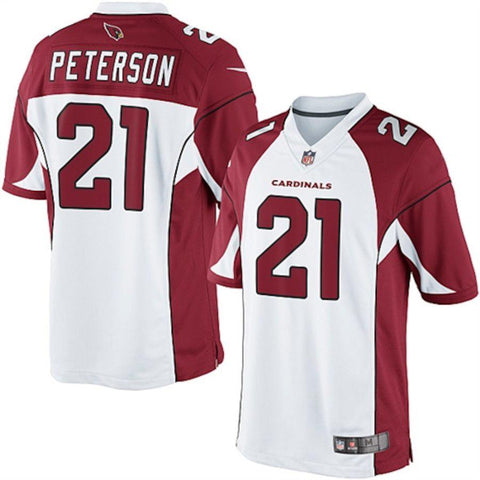 Men's Arizona Cardinals Patrick Peterson White Team Color Limited Jersey