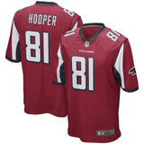 Men's Atlanta Falcons Taylor Gabriel Red Game Jersey