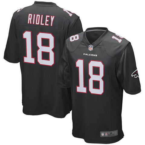 Men's Atlanta Falcons Calvin Ridley Black Game Jersey