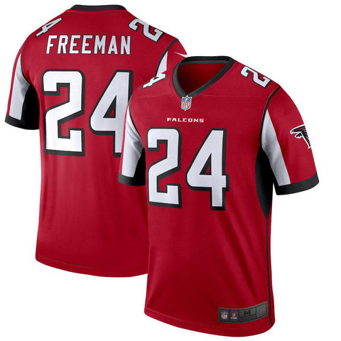 Men's Atlanta Falcons Devonta Freeman Red Legend Jersey