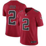 Men's Atlanta Falcons Matt Ryan Red Vapor Untouchable Color Rush Limited Player Jersey