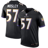 Men's Baltimore Ravens C.J. Mosley Black Legend Jersey