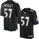 Men's Baltimore Ravens C.J. Mosley Black Limited Jersey
