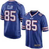Men's Buffalo Bills Charles Clay Royal Game Jersey