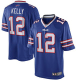 Men's Buffalo Bills Jim Kelly Royal Retired Player Limited Jersey