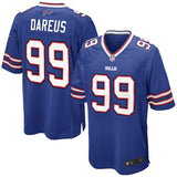 Men's Buffalo Bills Marcell Dareus Royal Blue Team Color Game Jersey