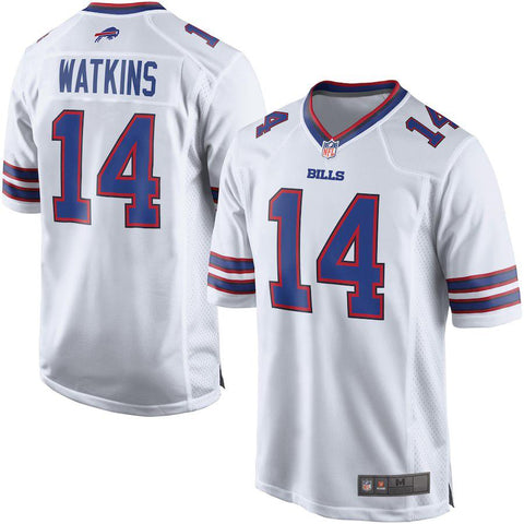 Men's Buffalo Bills Sammy Watkins White Game Jersey