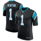 Men's Carolina Panthers Cam Newton Black Classic Limited Player Jersey