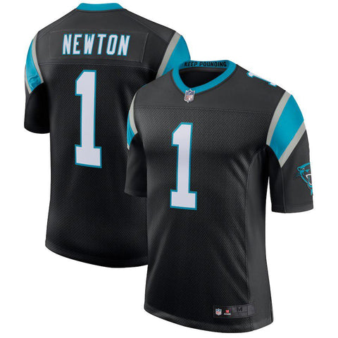 Men's Carolina Panthers Cam Newton Black Classic Limited Player Jersey