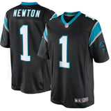 Men's Carolina Panthers Cam Newton Black Limited Jersey
