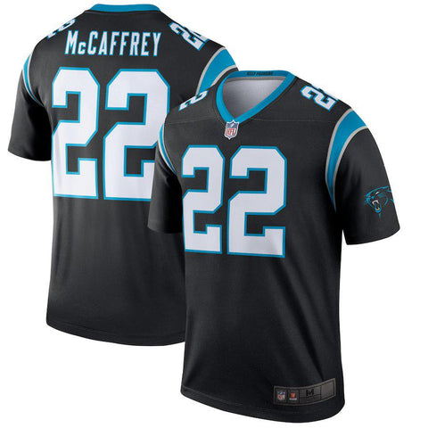 Men's Carolina Panthers Christian McCaffrey Black Legend Jersey
